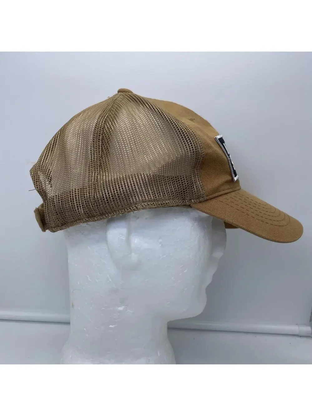 Magnolia Seed & Supply Cap Hat Adult Trucker Mesh Snapback Brown Poly Cotton